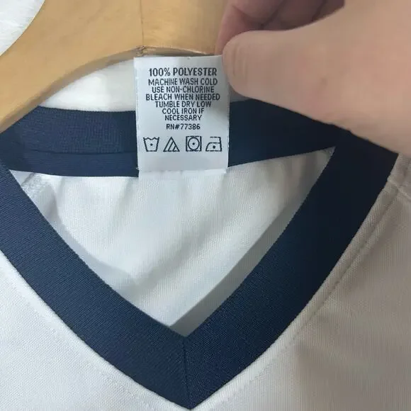 Cleveland Indians MLB Men’s Vintage True Fan Series Jersey Shirt Size Large - Picture 5 of 8